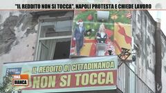 "Il reddito non si tocca", Napoli protesta e chiede lavoro