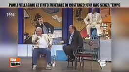 Paolo Villaggio al finto funerale di Maurizio Costanzo: una gag senza tempo thumbnail