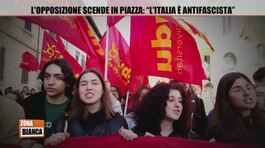 L'opposizione scende in piazza: "L'Italia è antifascista" thumbnail