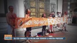 Gli eco-vandali: "Giorgia Meloni non fermerà la nostra protesta" thumbnail