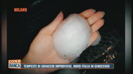 Tempeste di ghiaccio improvvise, nord Italia in ginocchio thumbnail