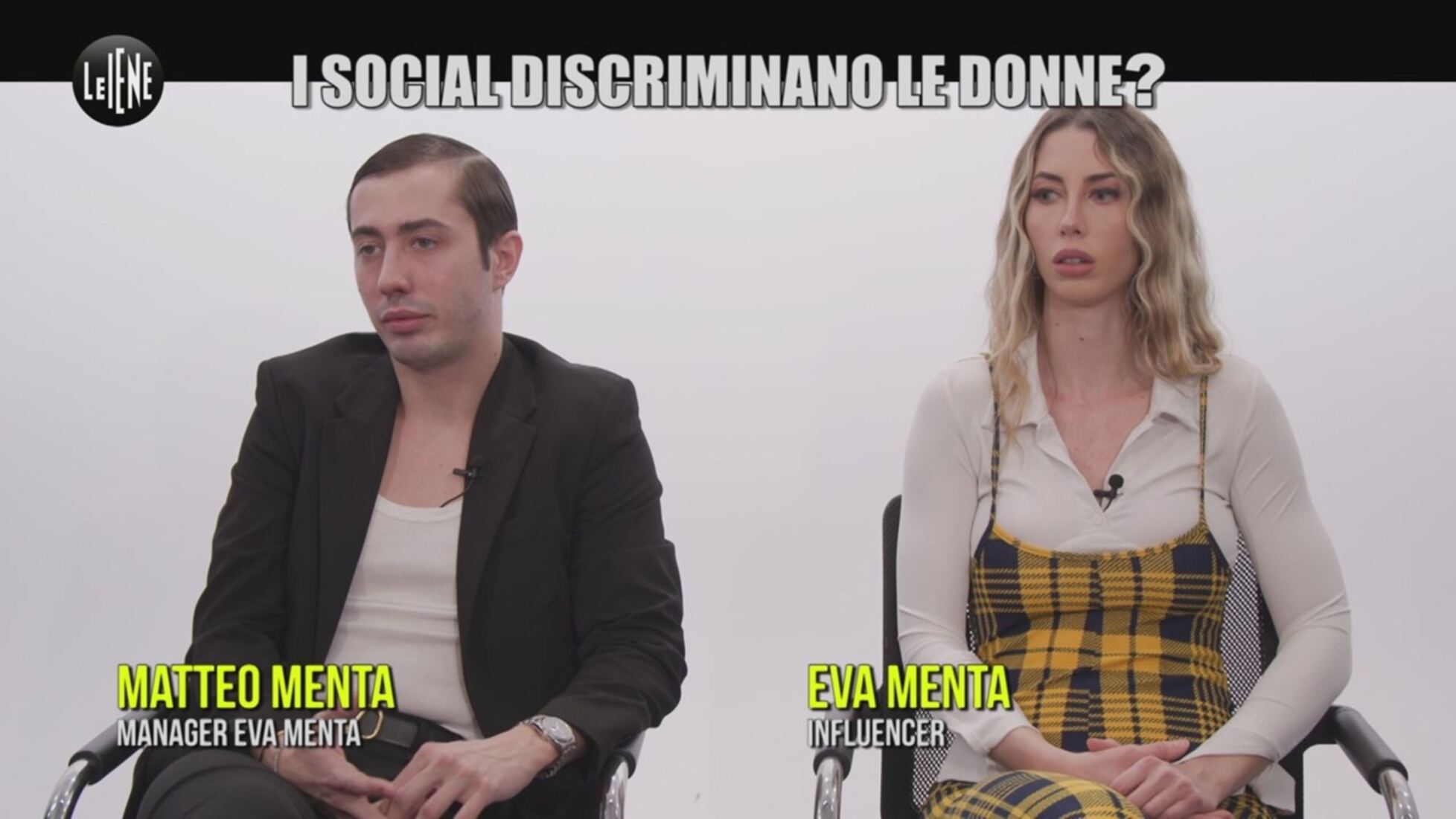 Le Iene: REI: I social discriminano le donne con i loro algoritmi? Video |  Mediaset Infinity