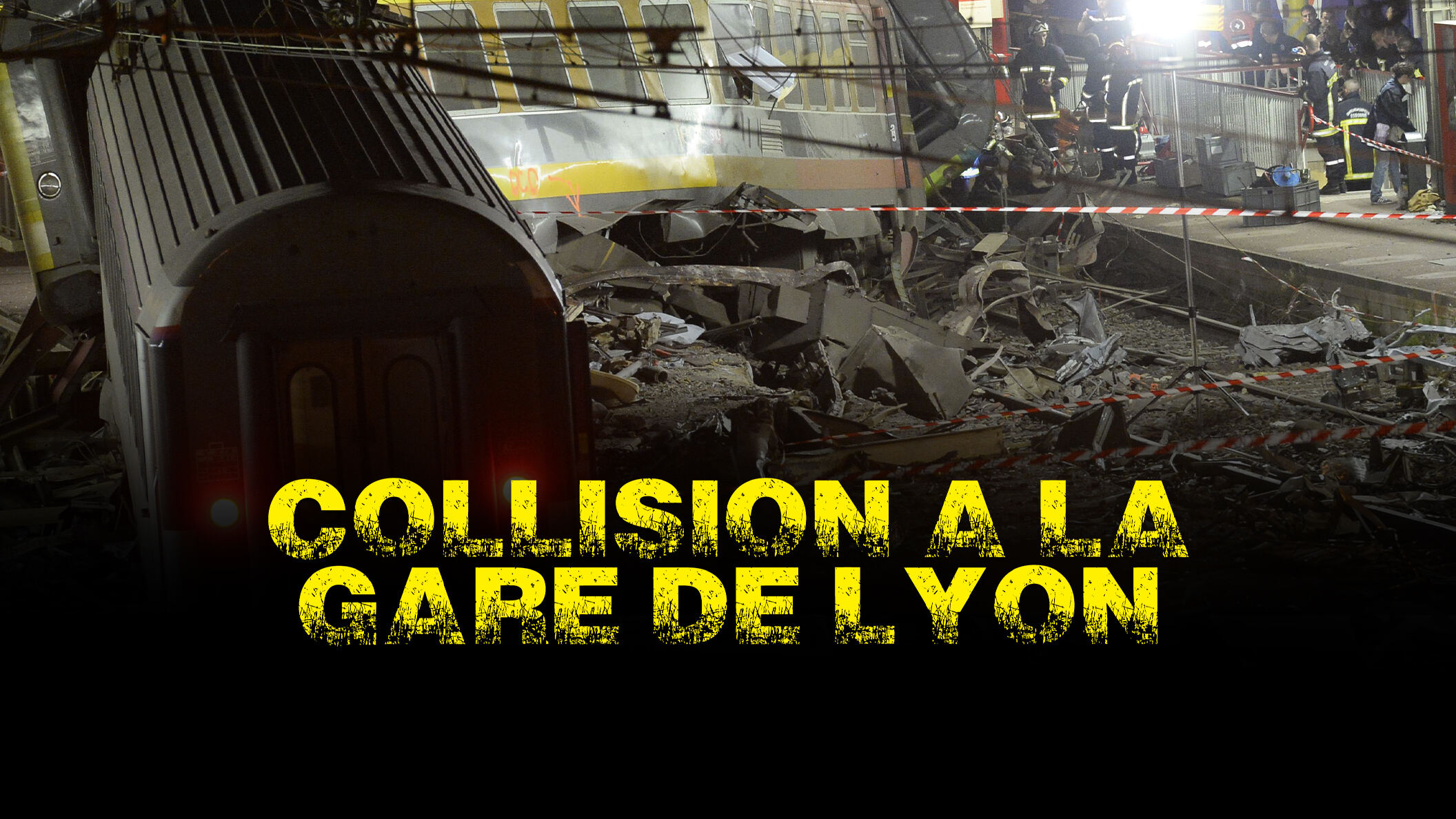 Collision a la gare de Lyon