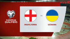 Inghilterra-Ucraina: partita integrale