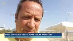 Parla l'imprenditore balneare Simone Battistoni
