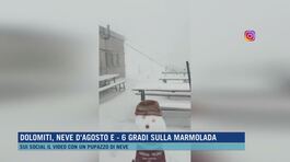 Dolomiti, neve d'agosto e -6 gradi sulla Marmolada thumbnail