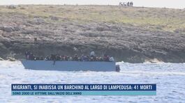 Migranti, si inabissa un barchino al largo di Lampedusa: 41 morti thumbnail