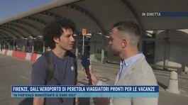 Firenze, dall'aeroporto di Peretola viaggiatori pronti per le vacanze thumbnail