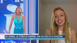 Da Zurigo, la storia di Sabrina, che ha scelto la Svizzera thumbnail