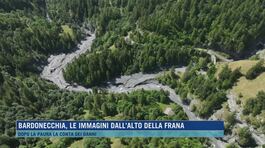 Bardonecchia, le immagini dall'alto della frana thumbnail