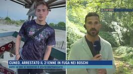 Cuneo, arrestato il 21enne in fuga nei boschi thumbnail