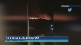 Isola d'Elba, paura per incendio thumbnail