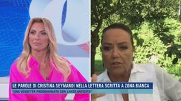 Le parole di Cristina Seymandi nella lettera scritta a Zona Bianca thumbnail