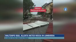 Maltempo oggi, allerta meteo rossa in Lombardia thumbnail