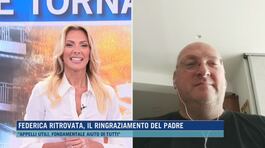 Federica ritrovata, il ringraziamento del padre thumbnail