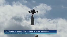 Trevignano, il drone con la statua della Madonna thumbnail