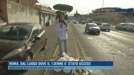 Roma, dal luogo dove il 13enne è stato ucciso thumbnail