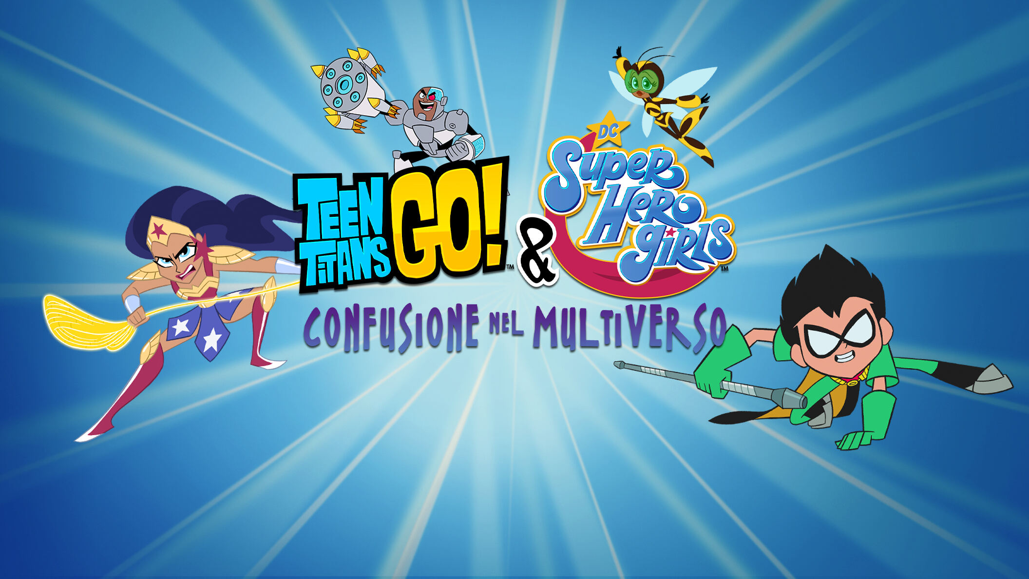 Teen Titans Go! e DC Super Hero Girls: Confusione nel Multiverso