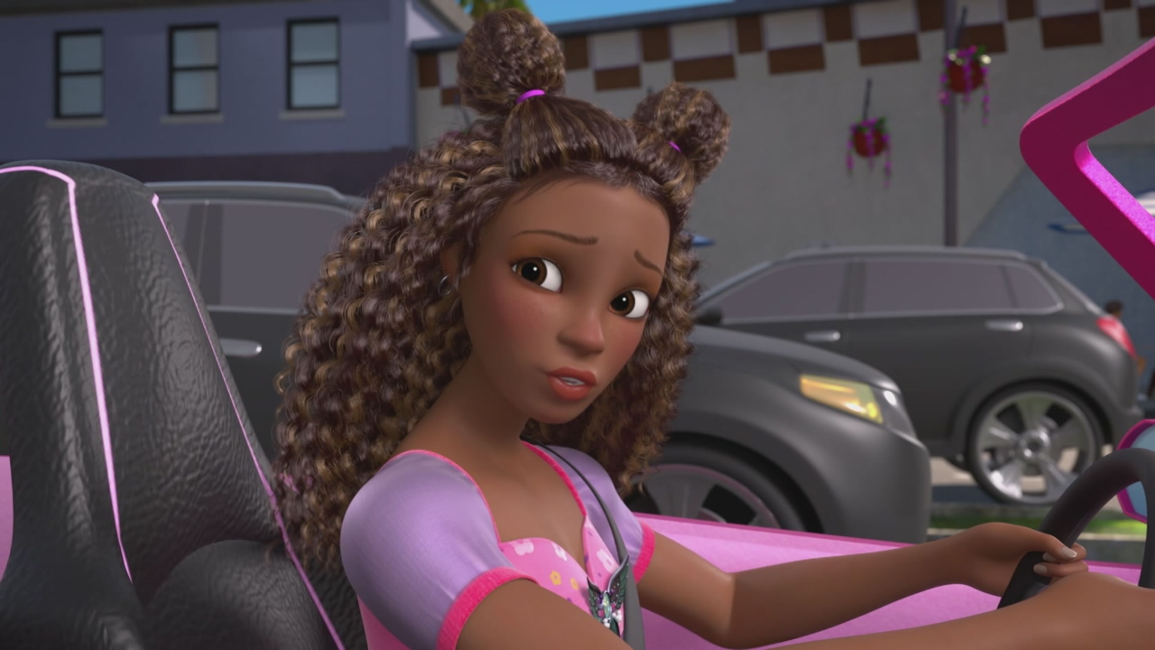Barbie, puoi guidare la mia macchina