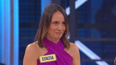 Cinzia al gioco finale