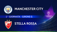 Manchester City-Stella Rossa: partita integrale