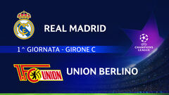 Real Madrid-Union Berlino: partita integrale