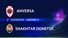 Anversa-Shakhtar Donetsk: partita integrale