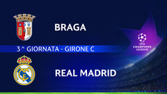 Braga-Real Madrid: partita integrale