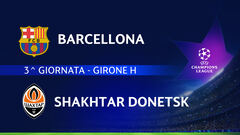 Barcellona-Shakhtar Donetsk: partita integrale
