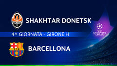 Shakhtar Donetsk-Barcellona: partita integrale
