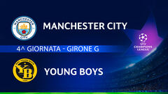Manchester City-Young Boys: partita integrale