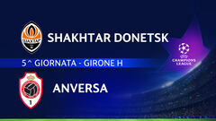 Shakhtar Donetsk-Anversa: partita integrale