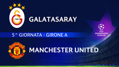 Galatasaray-Manchester United: partita integrale