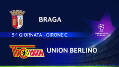 Braga-Union Berlino: partita integrale