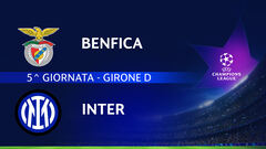 Benfica-Inter: partita integrale