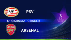 PSV-Arsenal: partita integrale