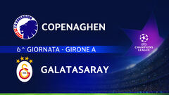 Copenaghen-Galatasaray: partita integrale