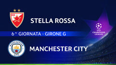 Stella Rossa-Manchester City: partita integrale