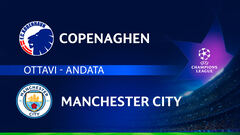 Copenaghen-Manchester City: partita integrale