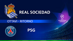 Real Sociedad-PSG: partita integrale