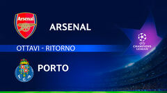 Arsenal-Porto: partita integrale