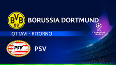 Borussia Dortmund-PSV: partita integrale