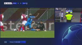 35' | Il Var annulla il rigore concesso a Osimhen (Braga-Napoli 0-0) thumbnail