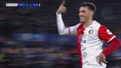 31' | Gol di Gimenez (Feyenoord-Lazio 1-0)