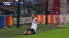 45+2' | Gol di Zerrouki (Feyenoord-Lazio 2-0)
