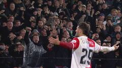 74' | Gol di Gimenez (Feyenoord-Lazio 3-0)