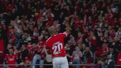 5' | Gol di J. Mario (Benfica-Inter 1-0)