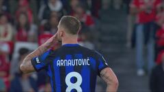 51' | Gol di Arnautovic (Benfica-Inter 3-1)