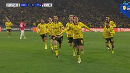 3' | Gol di J. Sancho (Borussia Dortmund-PSV 1-0) thumbnail
