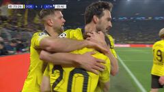 Gol di Sabitzer: Dortmund-Atletico 4-2
